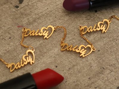 personalized anklet
